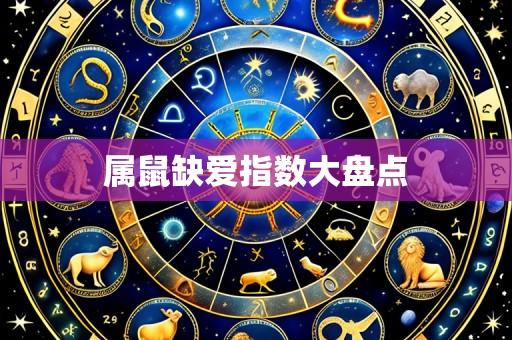 属鼠缺爱指数大盘点