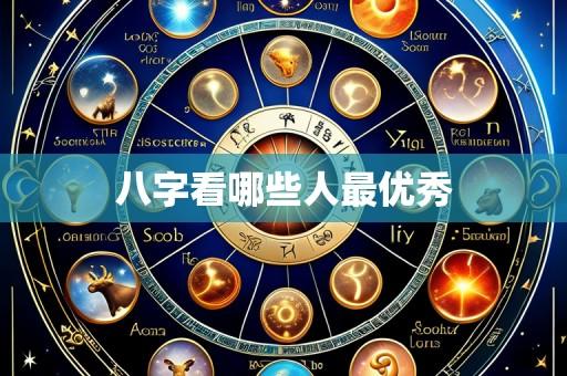 八字看哪些人最优秀