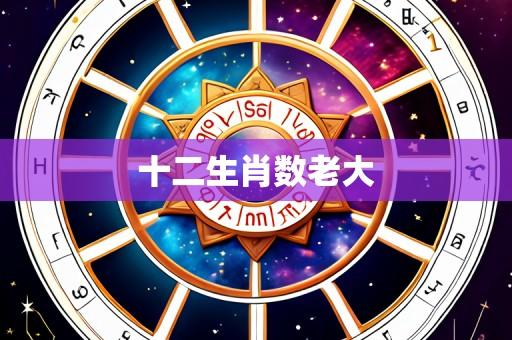 十二生肖数老大