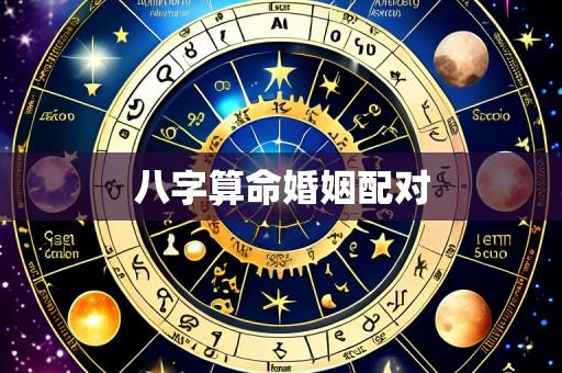 八字算命婚姻配对