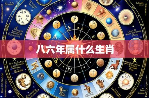 八六年属什么生肖