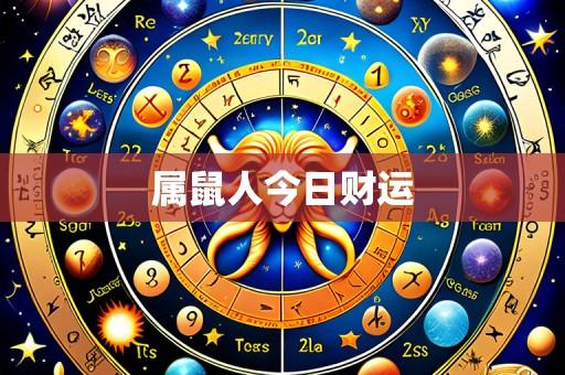 属鼠人今日财运
