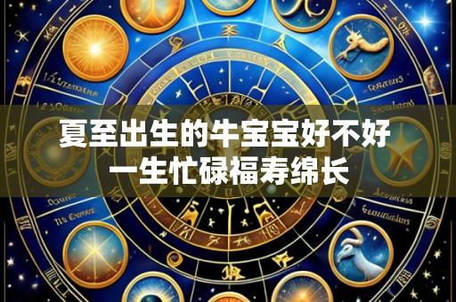 夏至出生的牛宝宝好不好 一生忙碌福寿绵长