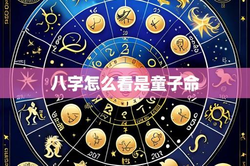 八字怎么看是童子命