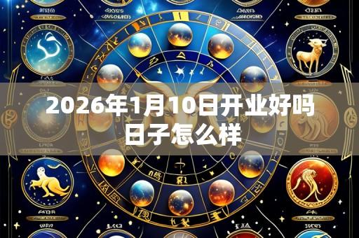 2026年1月10日开业好吗 日子怎么样