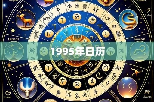 1995年日历
