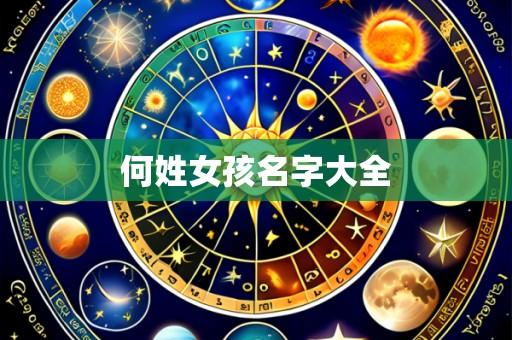 何姓女孩名字大全