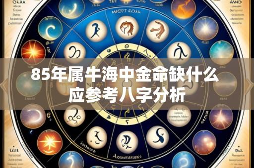 85年属牛海中金命缺什么 应参考八字分析
