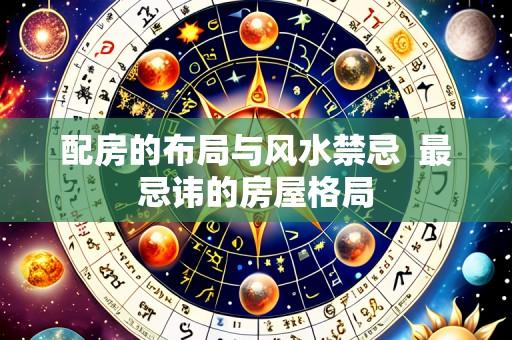 配房的布局与风水禁忌 最忌讳的房屋格局