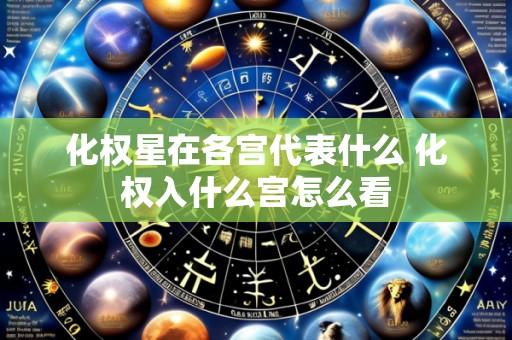 化权星在各宫代表什么 化权入什么宫怎么看