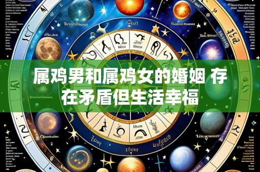 属鸡男和属鸡女的婚姻 存在矛盾但生活幸福