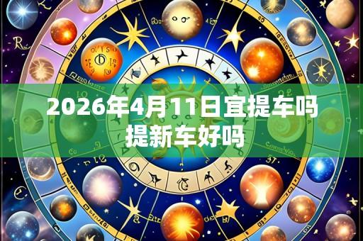 2026年4月11日宜提车吗 提新车好吗