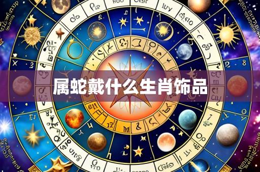 属蛇戴什么生肖饰品