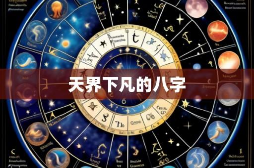 天界下凡的八字