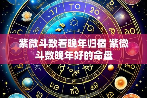 紫微斗数看晚年归宿 紫微斗数晚年好的命盘
