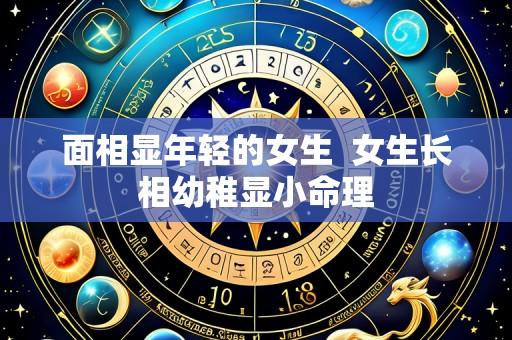面相显年轻的女生 女生长相幼稚显小命理