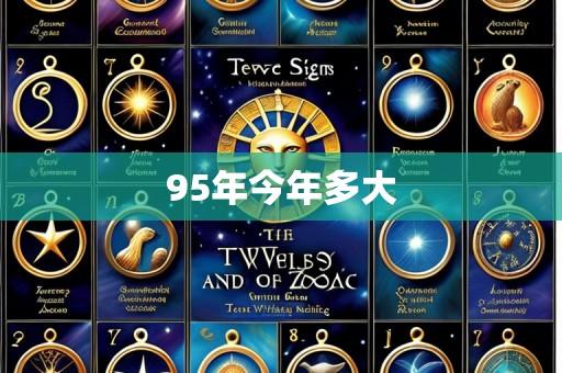 95年今年多大