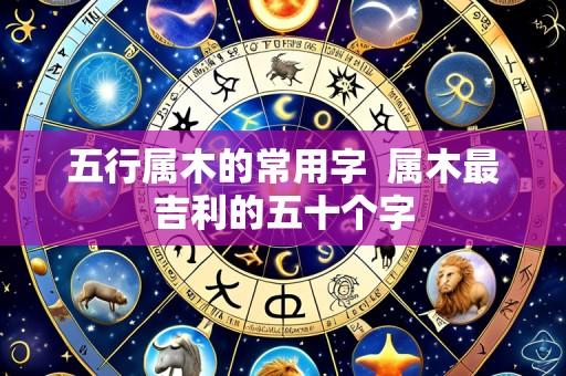 五行属木的常用字 属木最吉利的五十个字