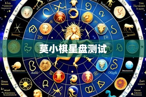 莫小棋星盘测试