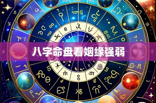 八字命盘看姻缘强弱