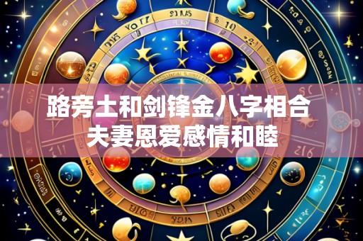 路旁土和剑锋金八字相合 夫妻恩爱感情和睦