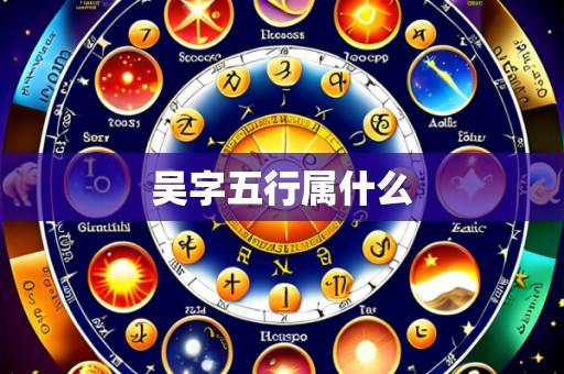 吴字五行属什么
