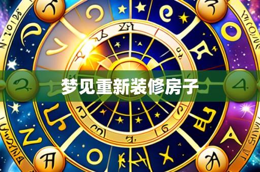 梦见重新装修房子