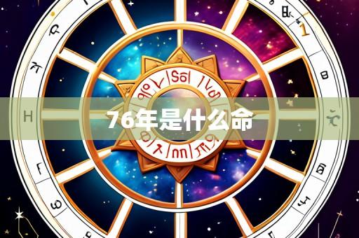 76年是什么命