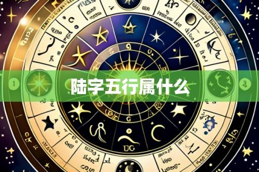 陆字五行属什么