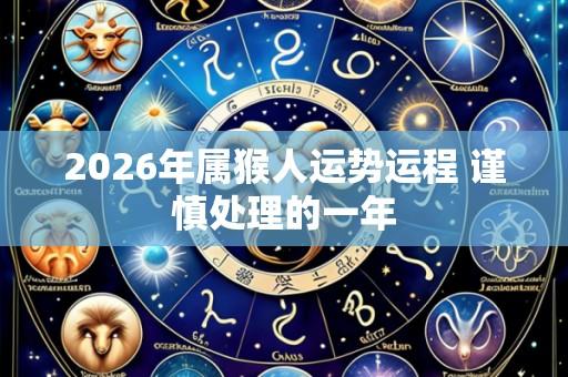2026年属猴人运势运程 谨慎处理的一年