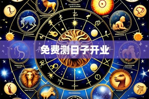 免费测日子开业