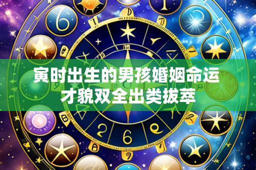 寅时出生的男孩婚姻命运 才貌双全出类拔萃