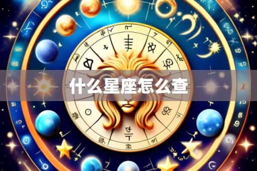 什么星座怎么查