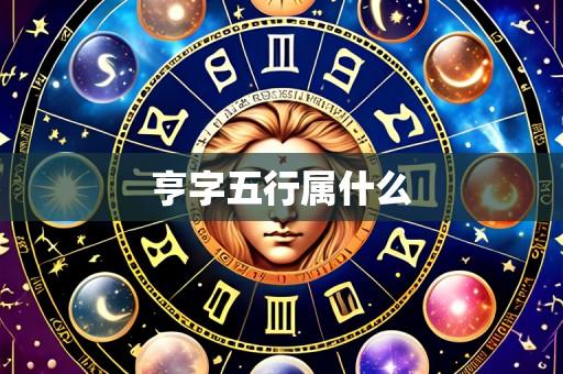 亨字五行属什么