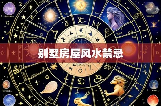 别墅房屋风水禁忌