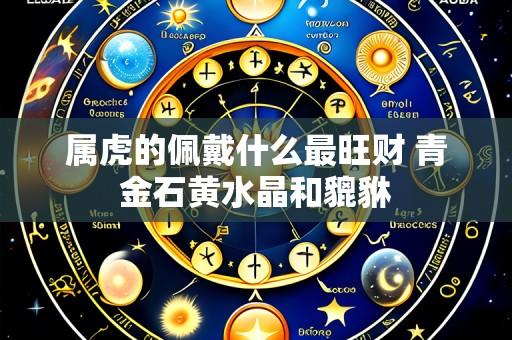 属虎的佩戴什么最旺财 青金石黄水晶和貔貅