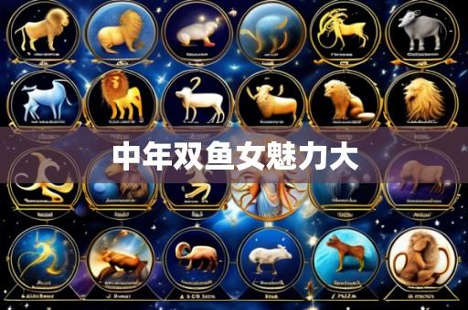 中年双鱼女魅力大