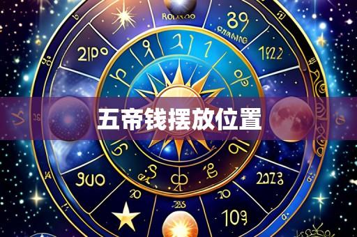 五帝钱摆放位置