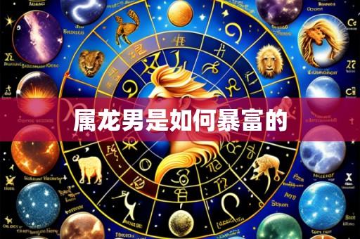 属龙男是如何暴富的