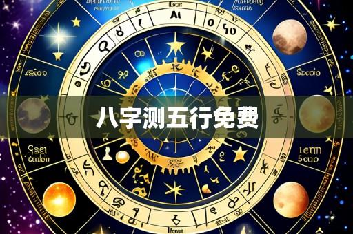 八字测五行免费