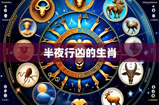 半夜行凶的生肖