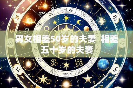 男女相差50岁的夫妻  相差五十岁的夫妻