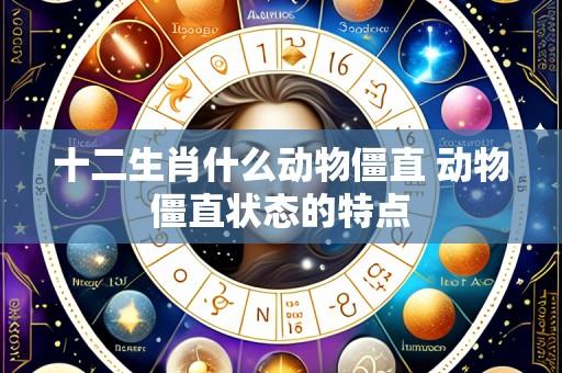 十二生肖什么动物僵直 动物僵直状态的特点
