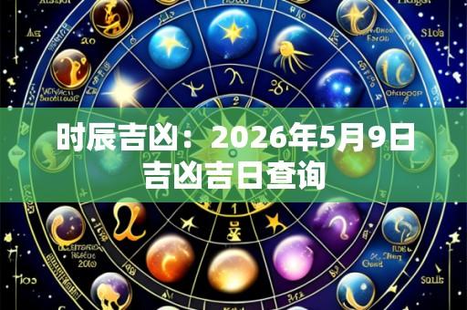 时辰吉凶：2026年5月9日吉凶吉日查询
