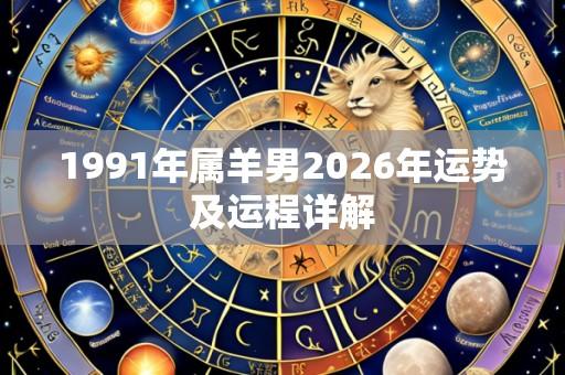1991年属羊男2026年运势及运程详解
