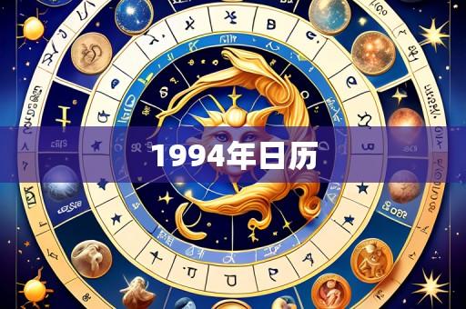 1994年日历