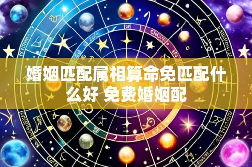 婚姻匹配属相算命免匹配什么好 免费婚姻配