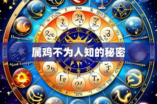 属鸡不为人知的秘密