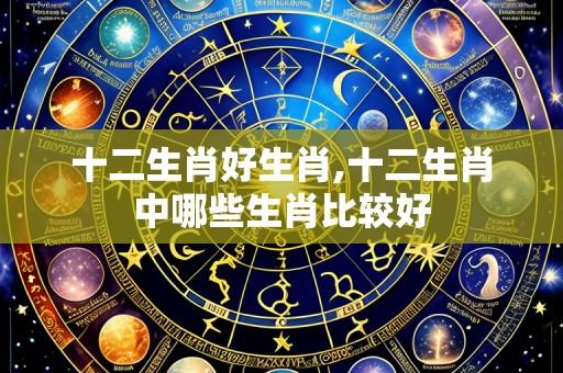 十二生肖好生肖,十二生肖中哪些生肖比较好