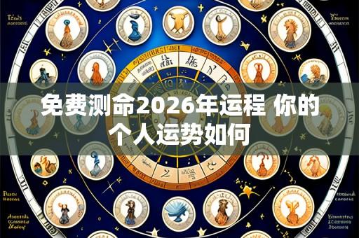 免费测命2026年运程 你的个人运势如何